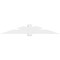Ekena Millwork Kennewick Architectural Grade PVC Gable Bracket, 84"W x 14"H x 6"D x 6"F, 4/12 Pitch GBP084X14X0606KEN00 - alternate 4